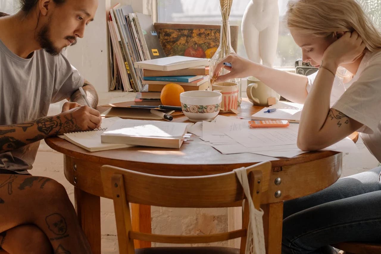 Par som skapar samboavtal